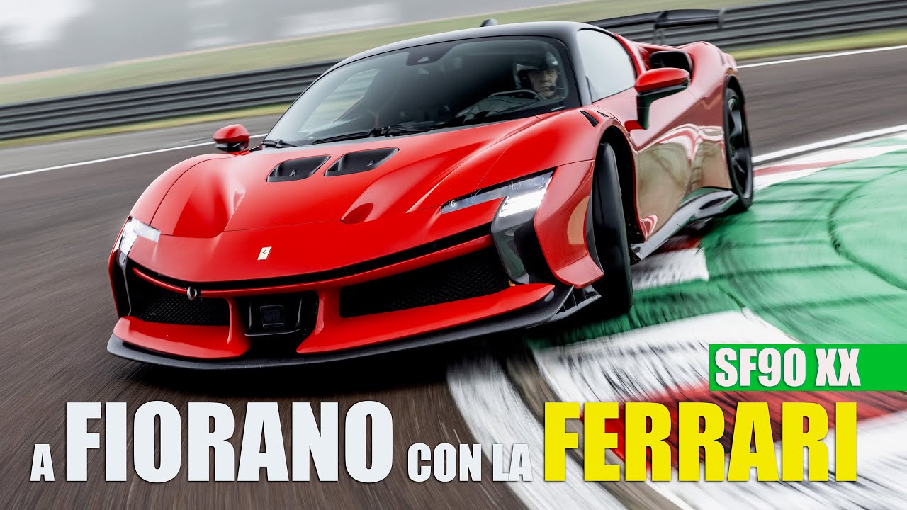 Ferrari SF90XX -  A Fiorano con il 