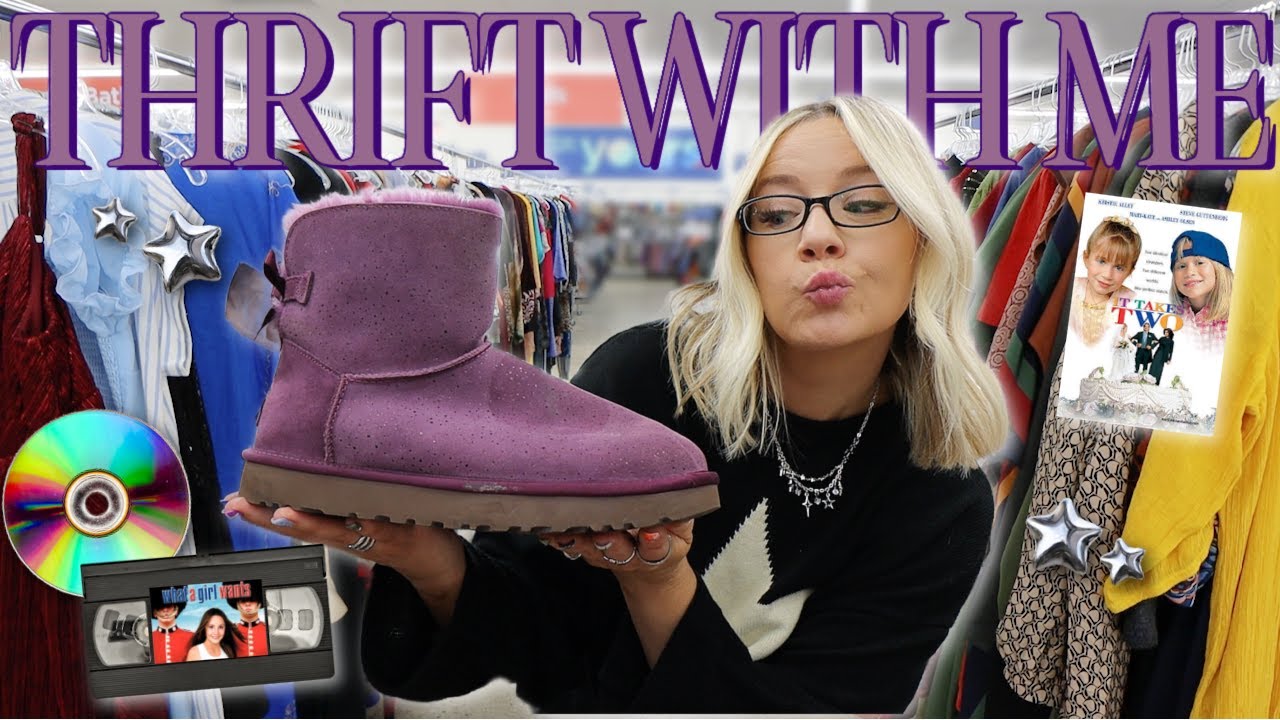 come thrift with me for 2026 trends!!! (get in, we're going thrifting)