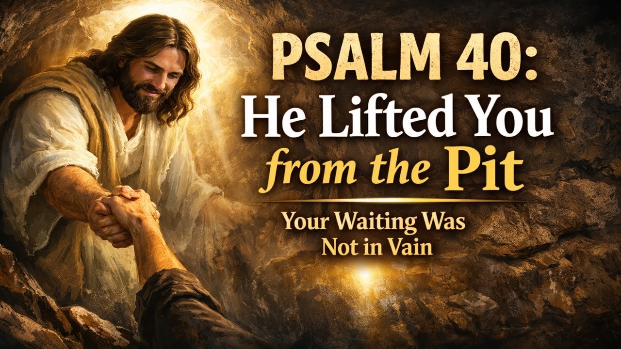 PSALM 40: He Lifted You from the Pit — Your Waiting Was Not in Vain