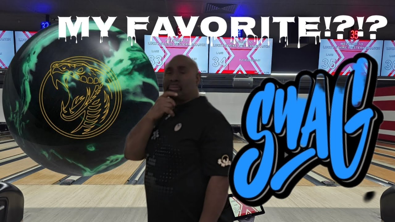 Swag Serpent hybrid Ball Review! This ball is Amazing!