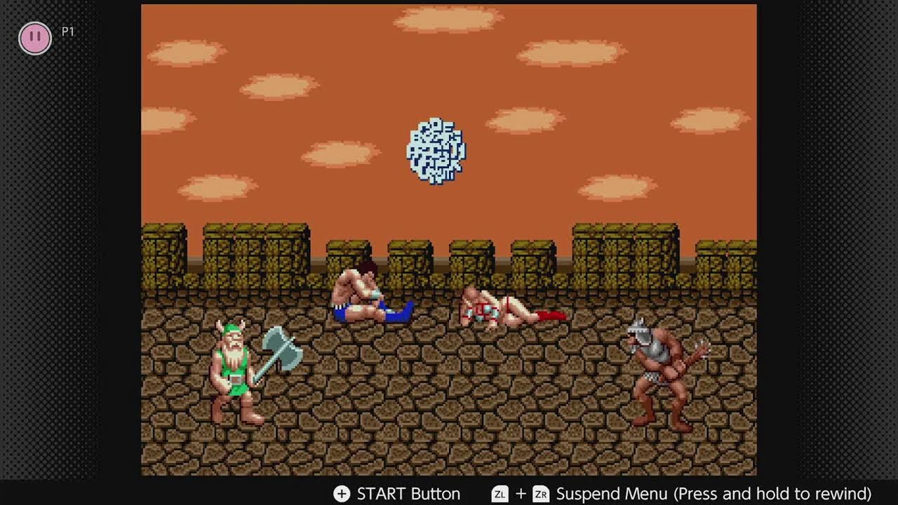 Retro night! Golden Axe (Switch Online)