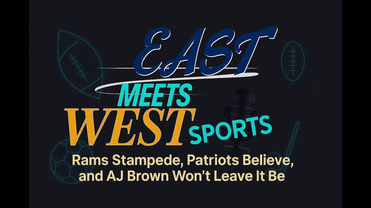 Rams Stampede, Patriots Believe, and AJ Brown Won’t Leave It Be