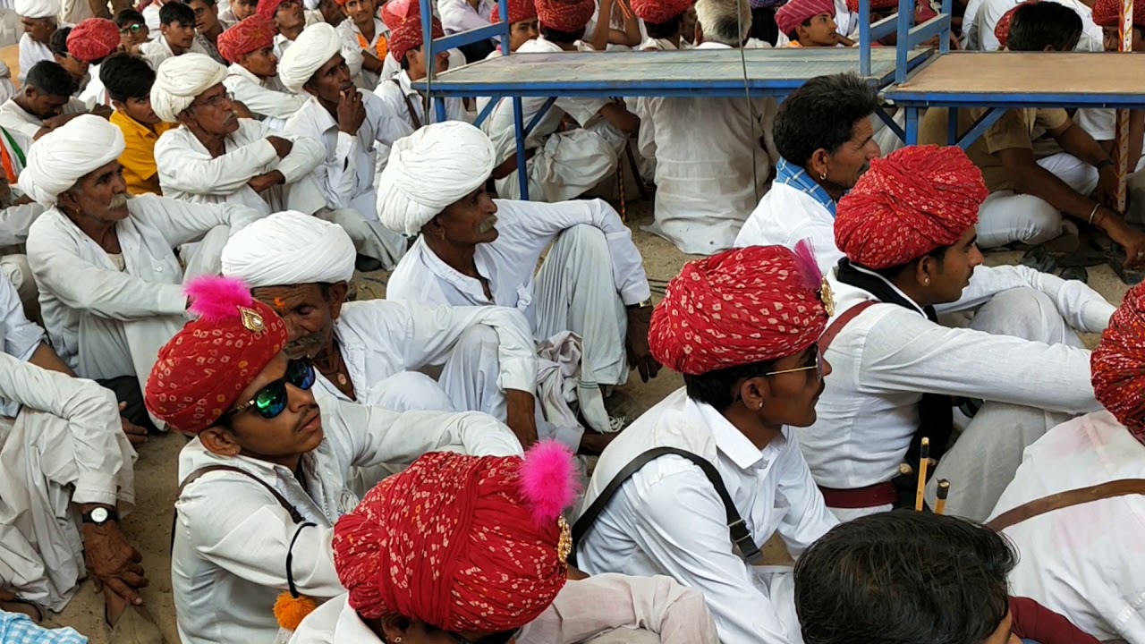 शिकारपुरा मेले में गैर की शानदार प्रस्तुति,nice gair dance at shikarpura,by dholeriya jagir official