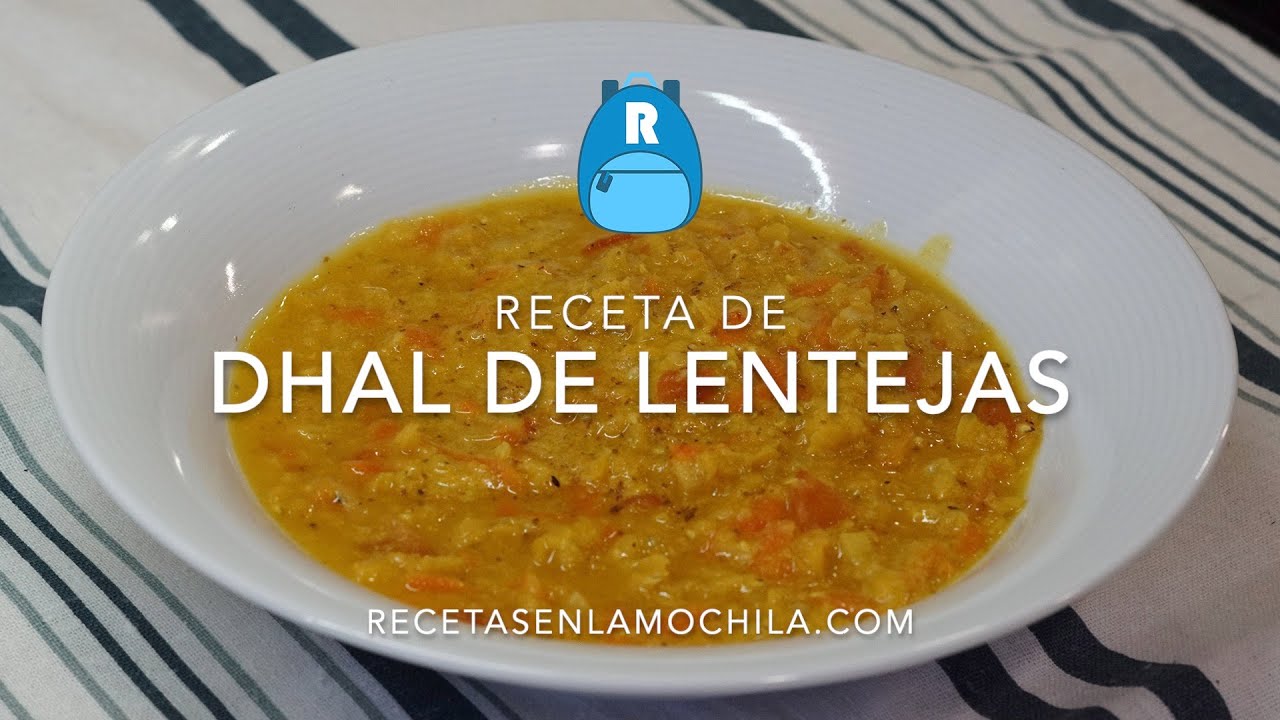 Receta de Dhal o curry de lentejas rojas