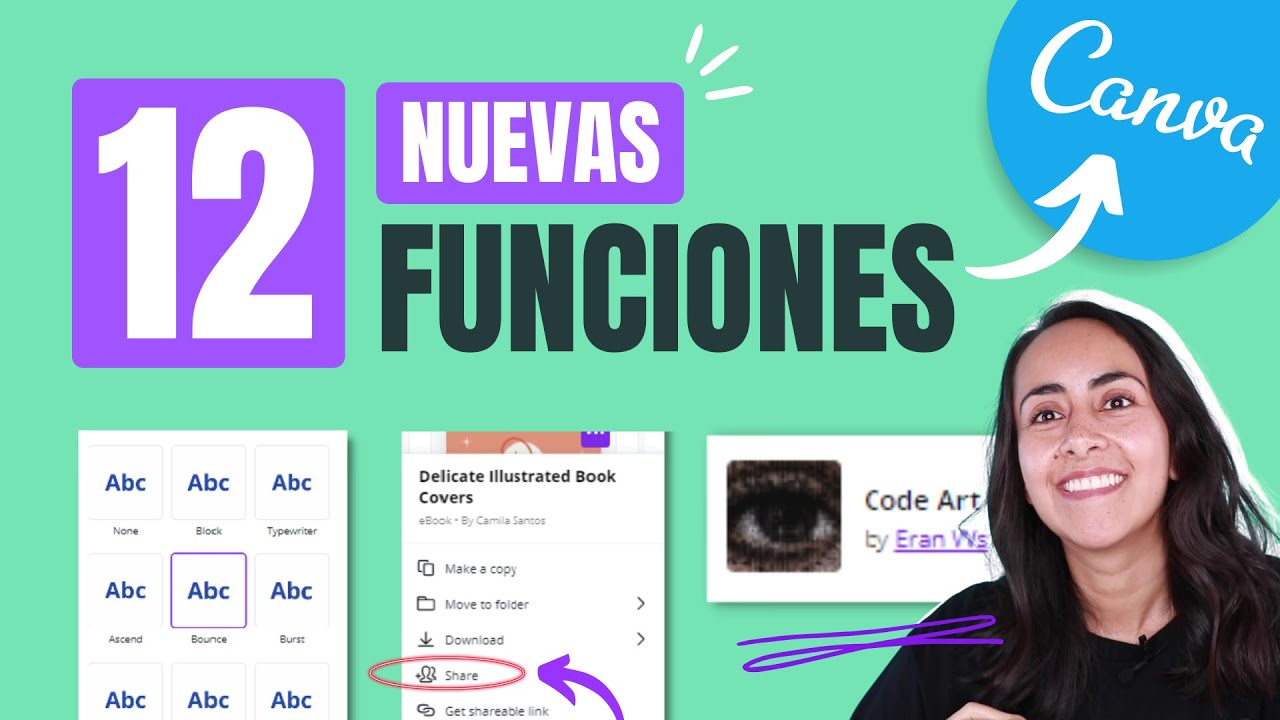 NUEVO en CANVA | Descubre una Nueva Animación, Grábate, Anima elementos por separado... y mucho más!