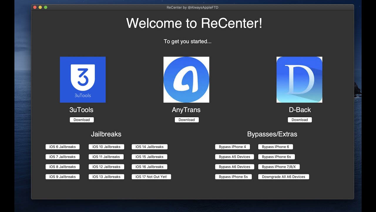 A Resource Center App for iOS Utilities!