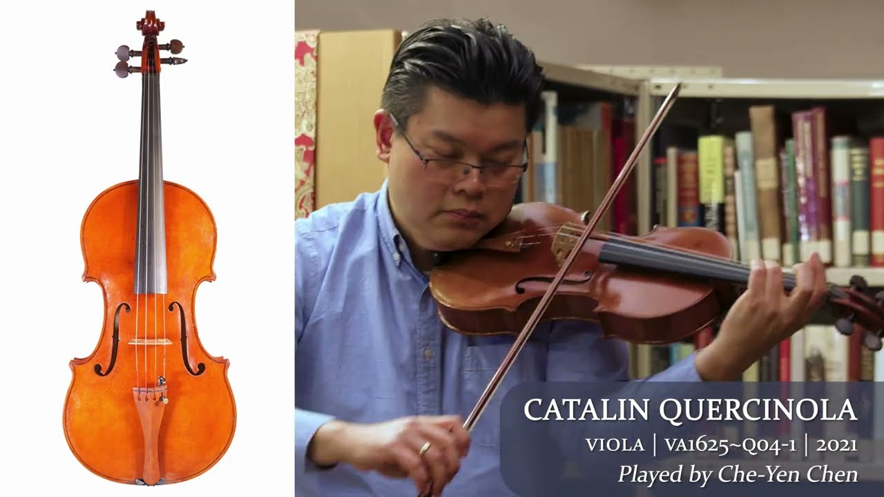 (SOLD) Catalin Quercinola viola 2023 / Che-Yen Chen / at the Metzler Violin Shop