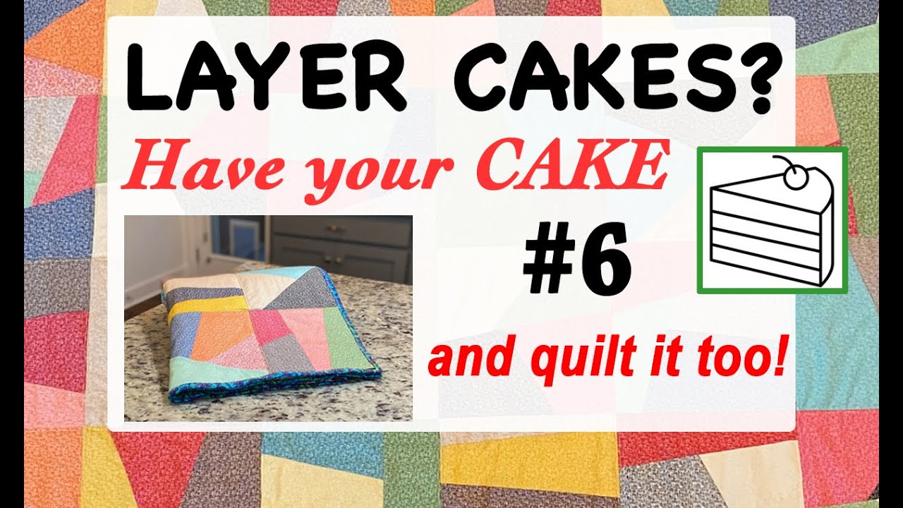 🍰 УЧЕБНОЕ РУКОВОДСТВО ПО ВЫКРОЙКЕ ОДЕЯЛА «СЛОЕНЫЙ ТОРТ №6» 🍰 | Для начинающих! | СТЕКЛО ЗА ОДИН Д...