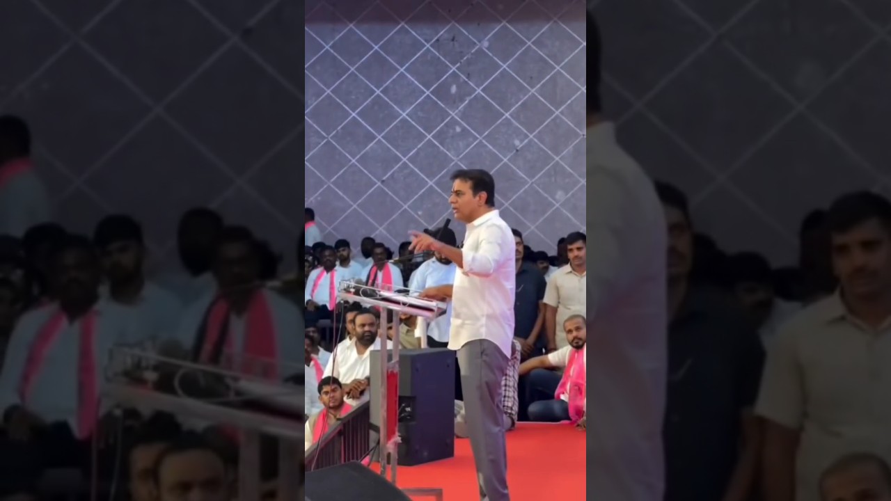 Kalvakuntla Taraka Ramarau #kcr #kalvakuntlatarakaramarao #brs #trsparty #ktr #ktrforpeople