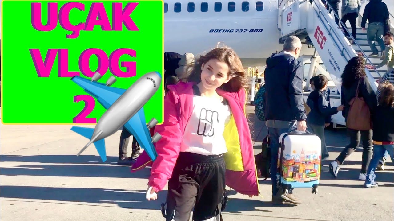 Uçak Vlog 2. Bölüm Ecrin Su Çoban