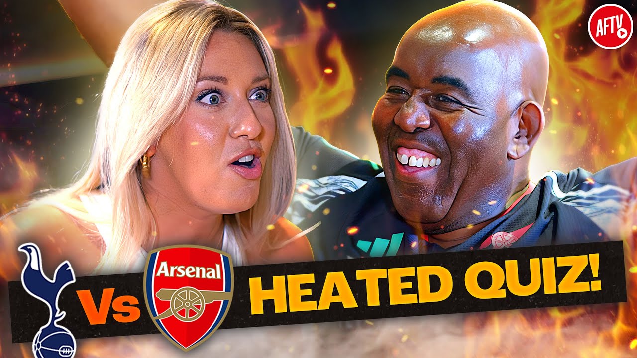 I'M NOT DELUSIONAL! | Abbi vs Robbie | Chicken Shop Challenge 🔥 Spurs vs Arsenal Special