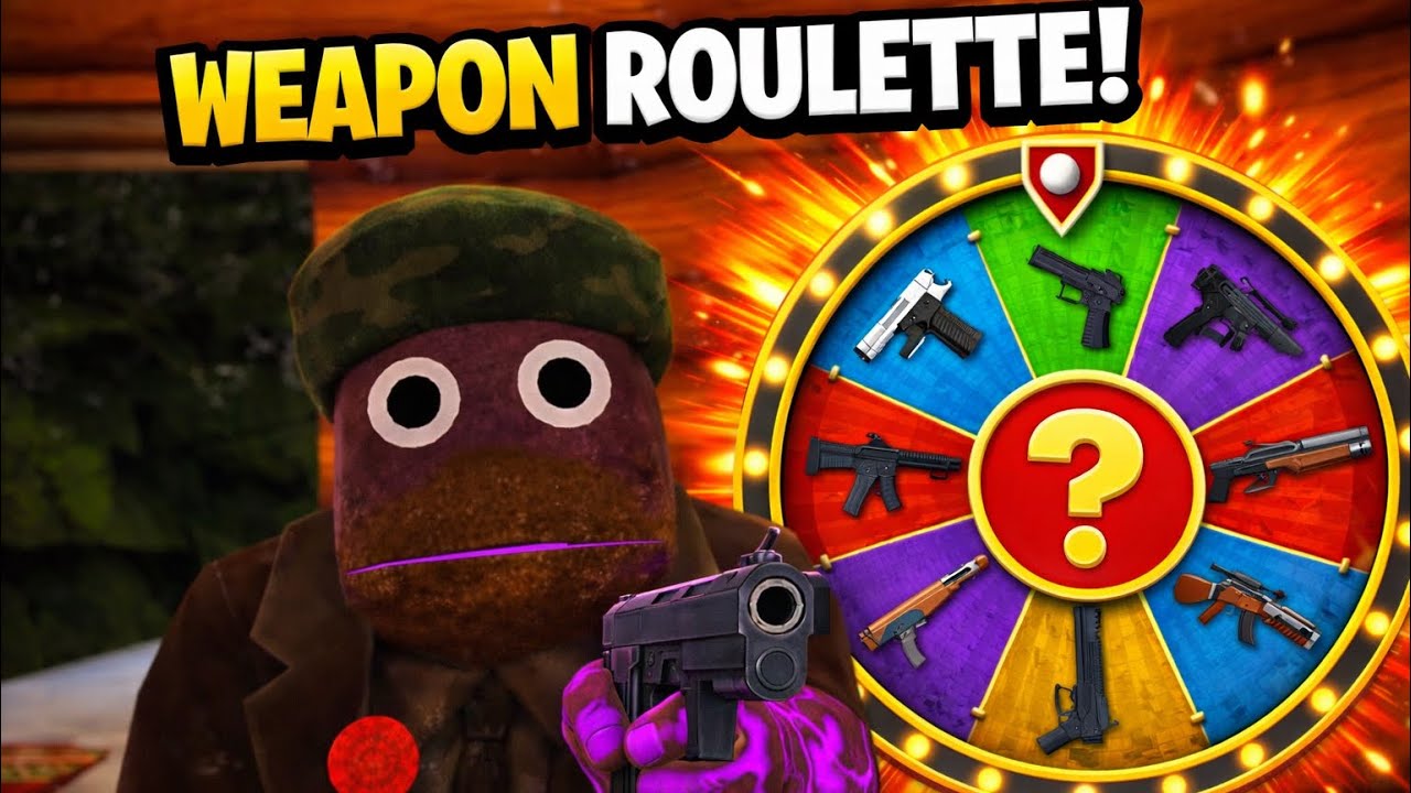 I tried Weapon Roulette in Animal Rivals 