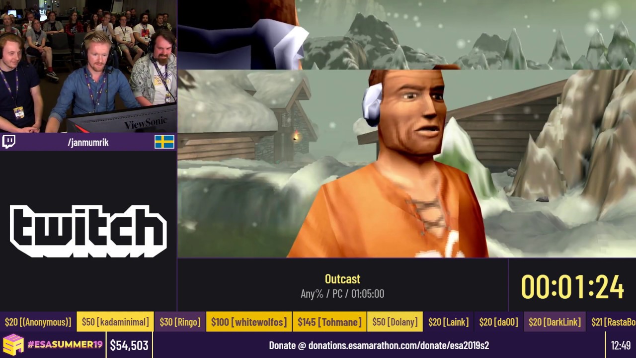 Outcast [Any%] by Janmumrik - #ESASummer19