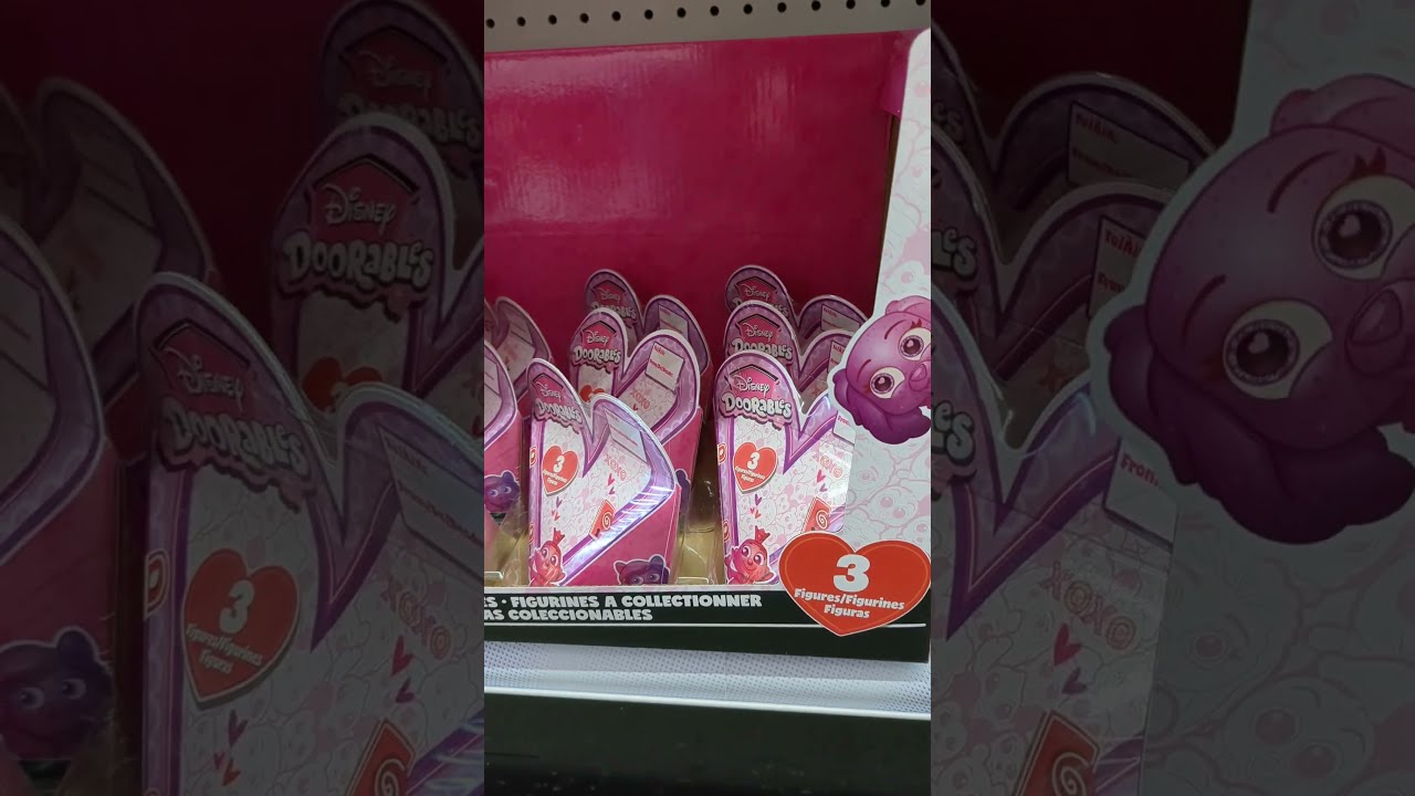 5 Below Toys | Disney Doorables Valentines 3 pack 2026  