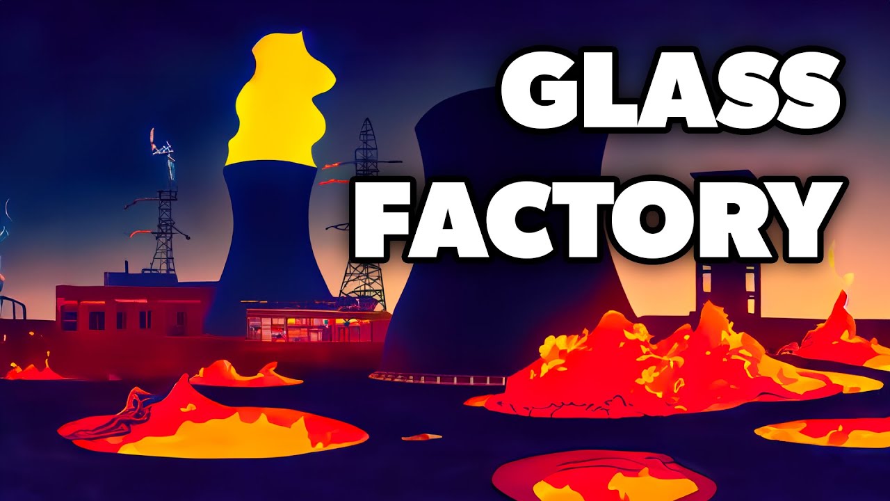 NUCLEAR GLASS FACTORY in The Powder Toy!