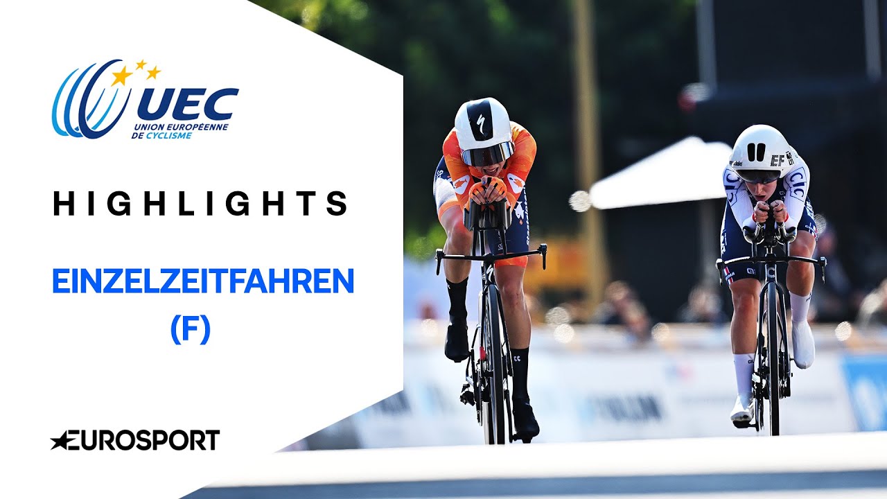 Rad-EM 2025 | Einzelzeitfahren Frauen | Highlights deutsch | Radsport