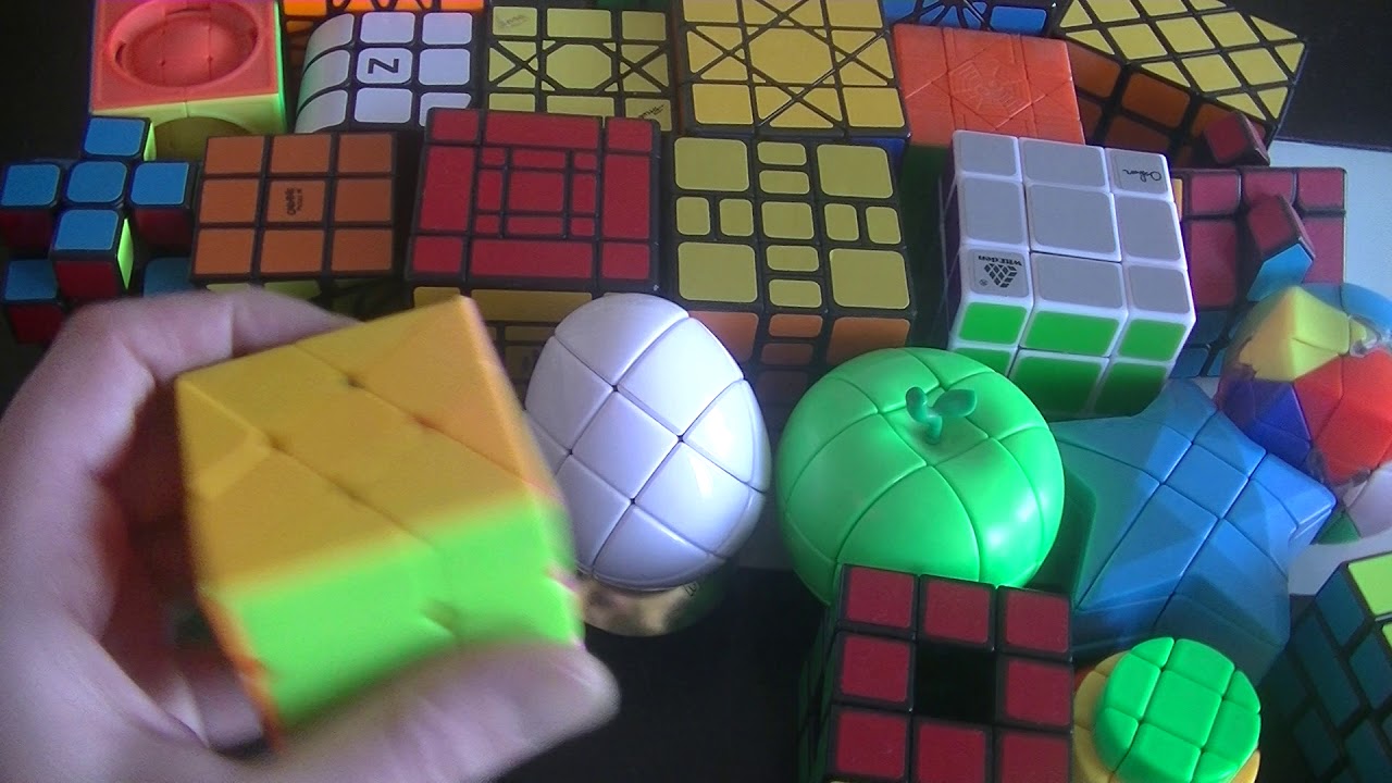 Collection de mes cubes (fin 2018)
