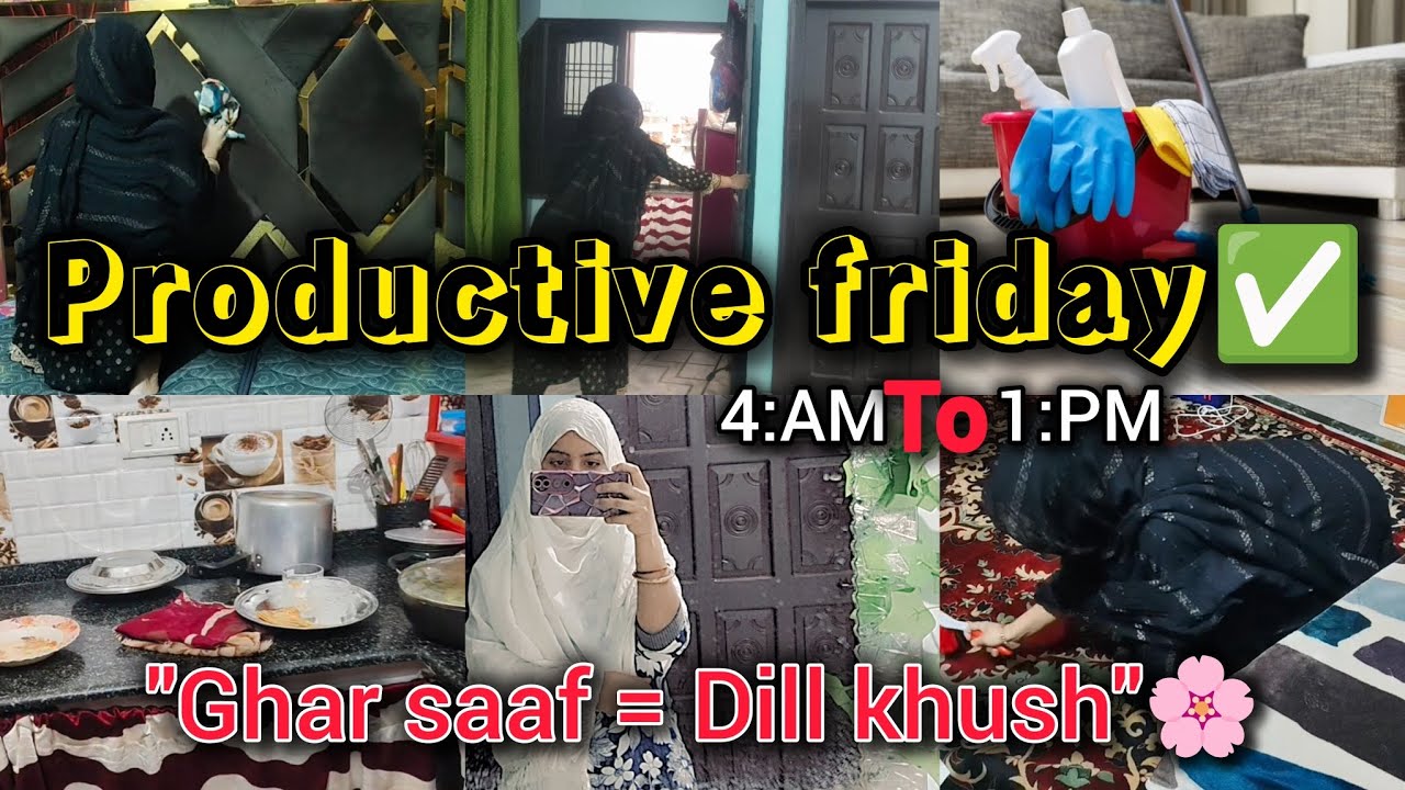Simple Friday Life of a Housewife 🧕💞 | Daily Routine VlogBusy Friday Routine 🧹🍳 #vlog #housewifelife