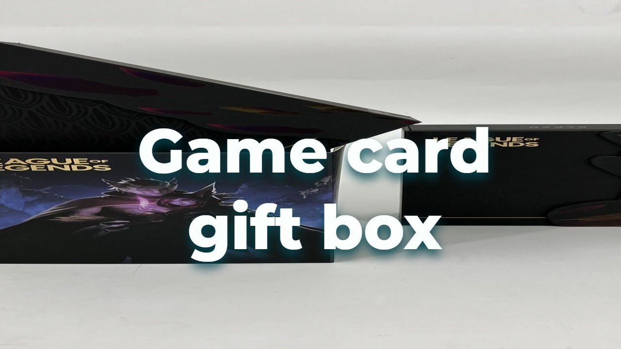 Top 14 Game card gift box ways you need to know about
