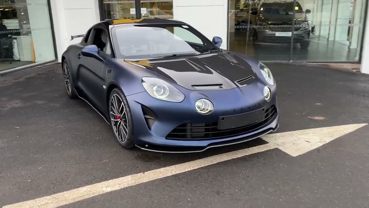 Alpine A110R Matt Storm Blue