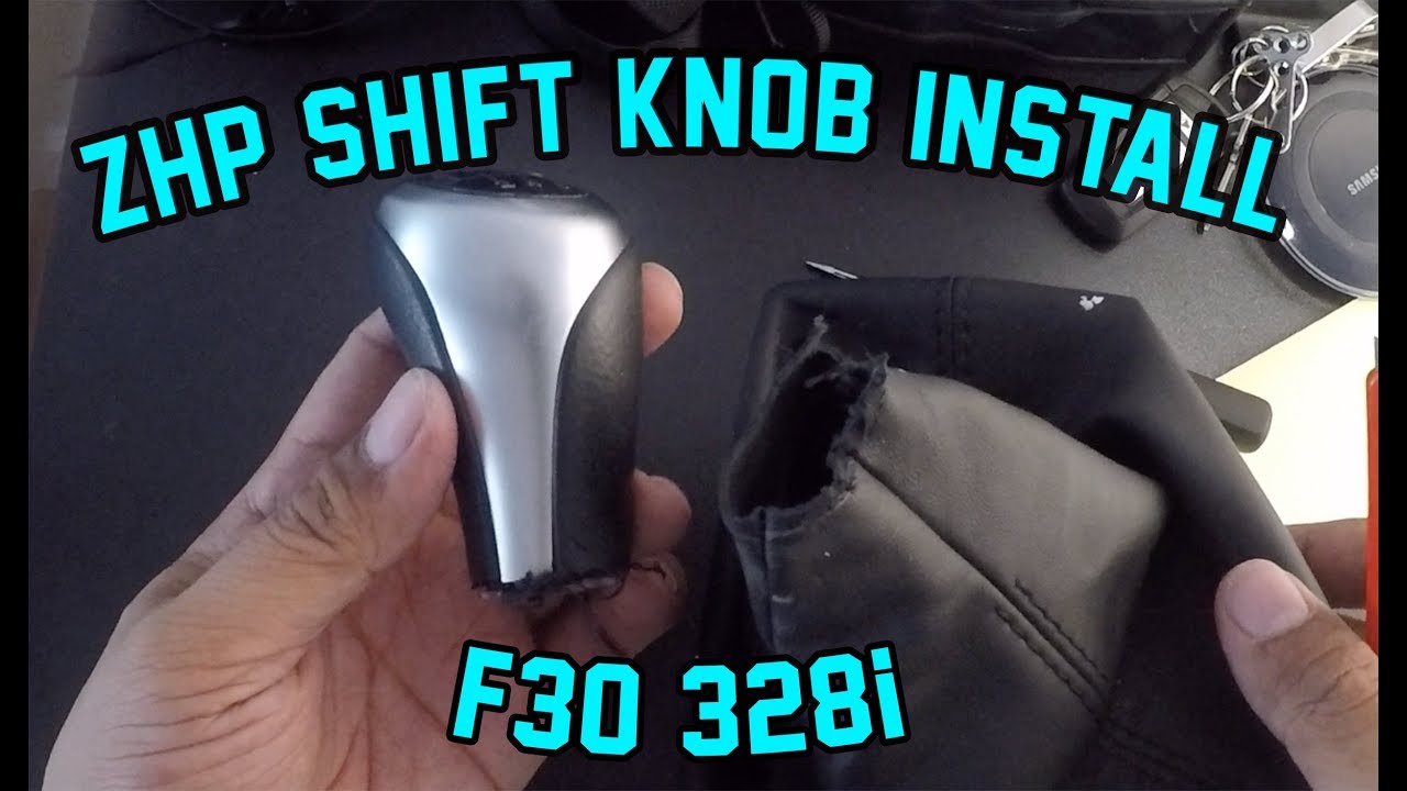 BMW ZHP Shift Knob Install and Tutorial 2014 F30 328i
