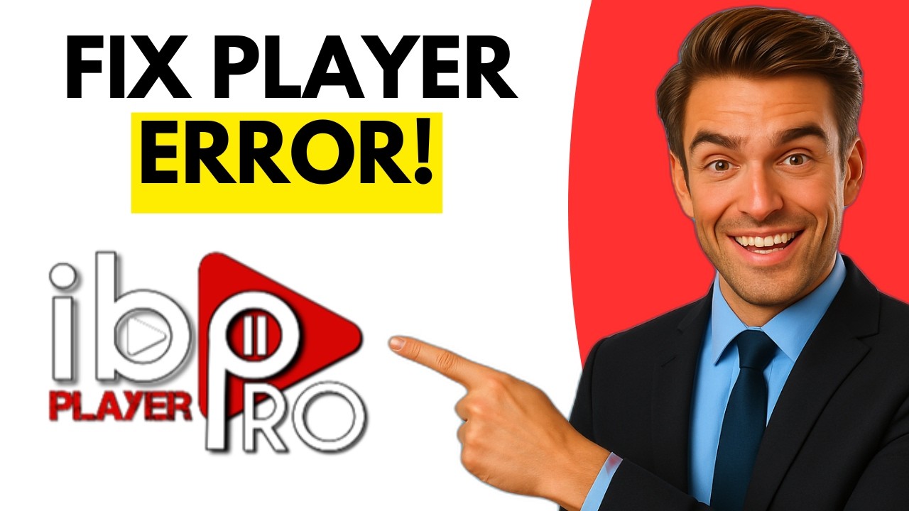How To Fix IBO Player Pro No Signal Found/Player Error (2026)