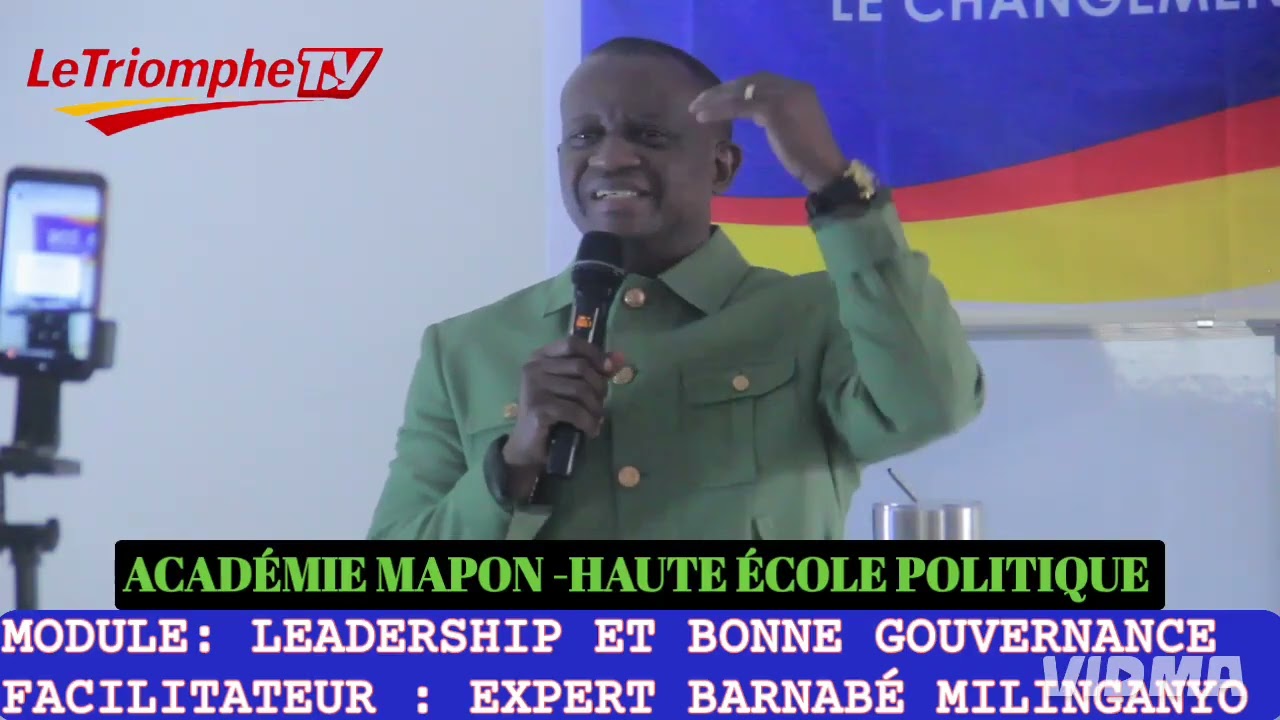 ACADÉMIE MAPON : LEADERSHIP ET BONNE GOUVERNANCE (suite et fin)