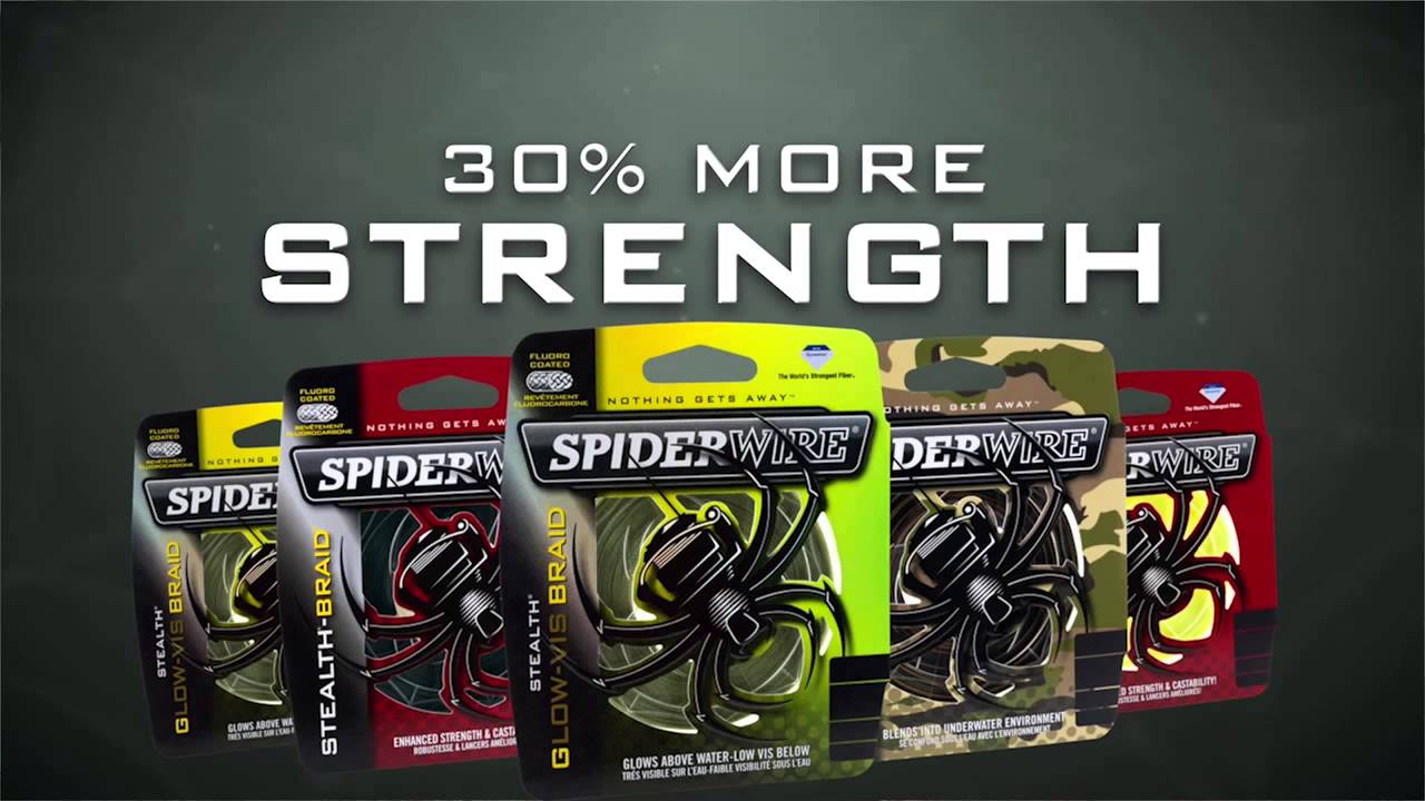 SpiderWire Stealth Glow Vis Braid