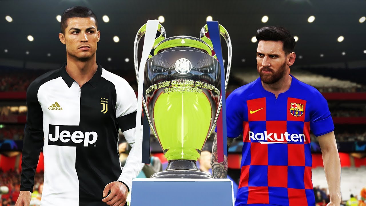 PES 2019 - Barcelona vs Juventus - Final UEFA Champions League 2019/2020 - Messi vs Ronaldo