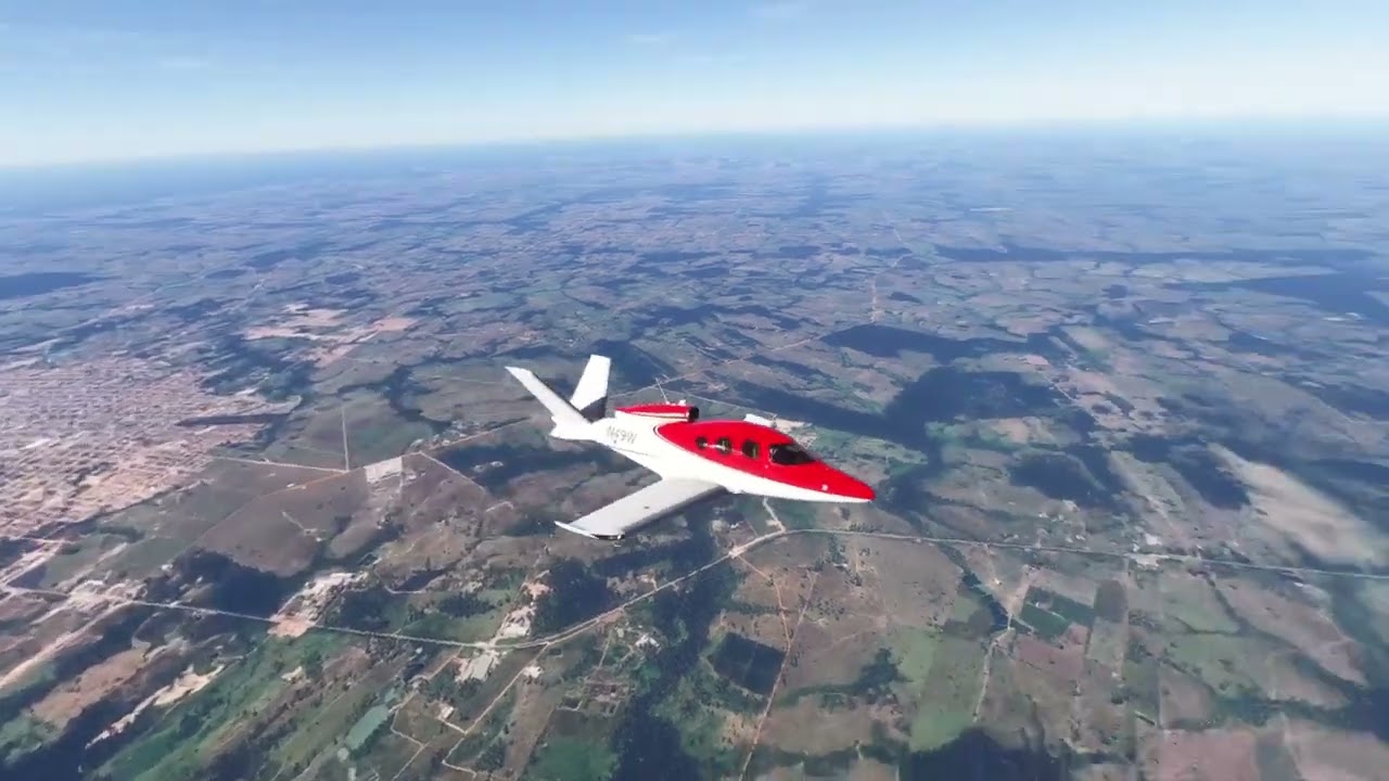 Vision Jet World Tour # 63 Ji-Parana SBJI to Pontes E Lacerda SWBG MSFS 24