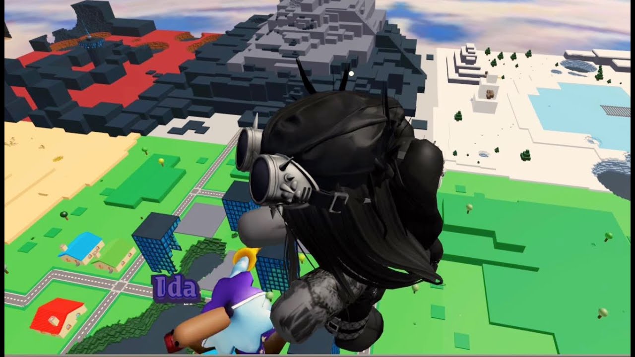 ROBLOX EAT THE WORLD TWO IDA MOVE IN THE SAME TIME BEAT KEN2O 😭