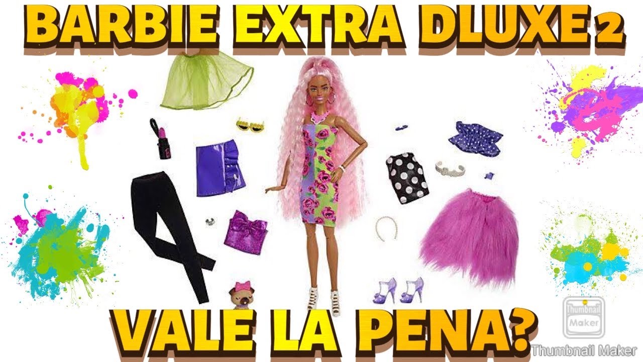 BARBIE EXTRA DLUXE 2 2022, VALE LA PEÑA SU ROPA Y SU CABELLO?
