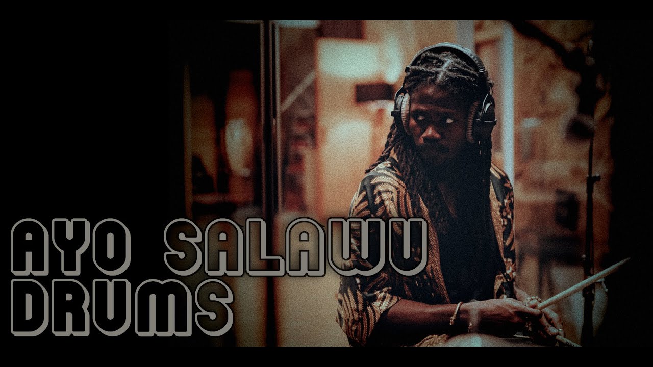 Ayo Salawu Drums - Recording a Sample Pack with DrumDrops