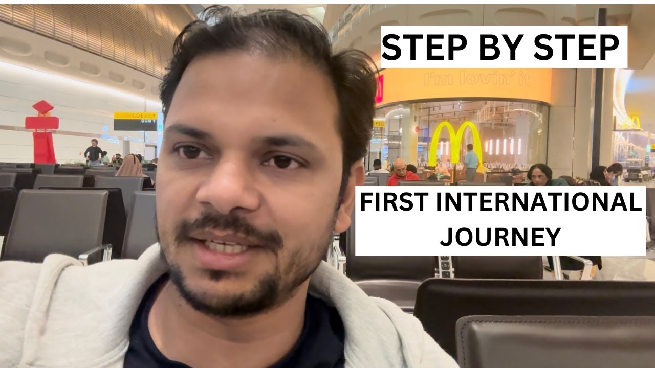 Beginner's Guide To Boarding An International Flight -Step By Step From INDIA to UK