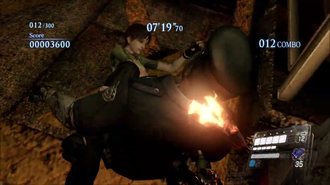 Resident Evil 6 Mercenaries No Mercy - Rebecca Chambers Gameplay