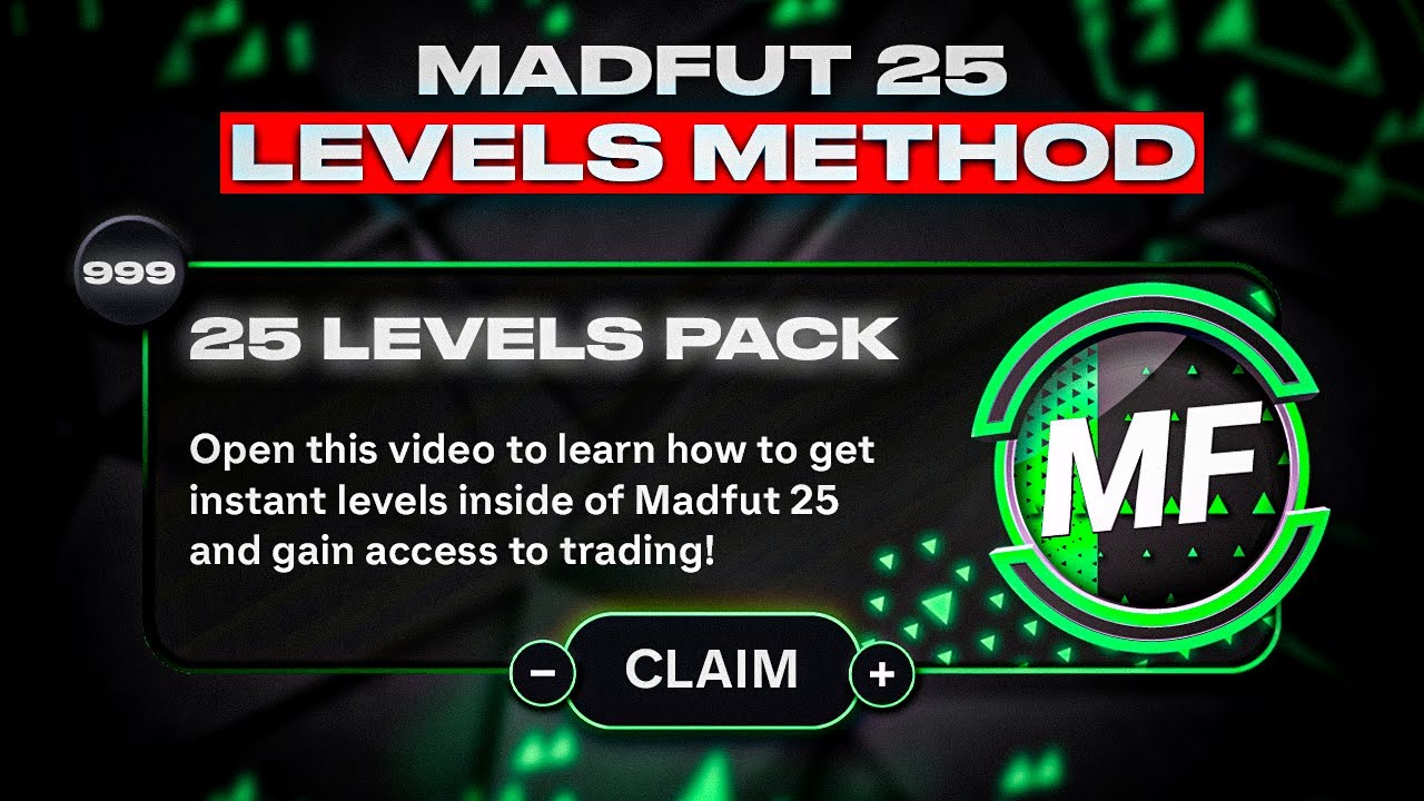 *NEW* Madfut 25 Levels GUIDE | EASY METHODS & TRICKS!