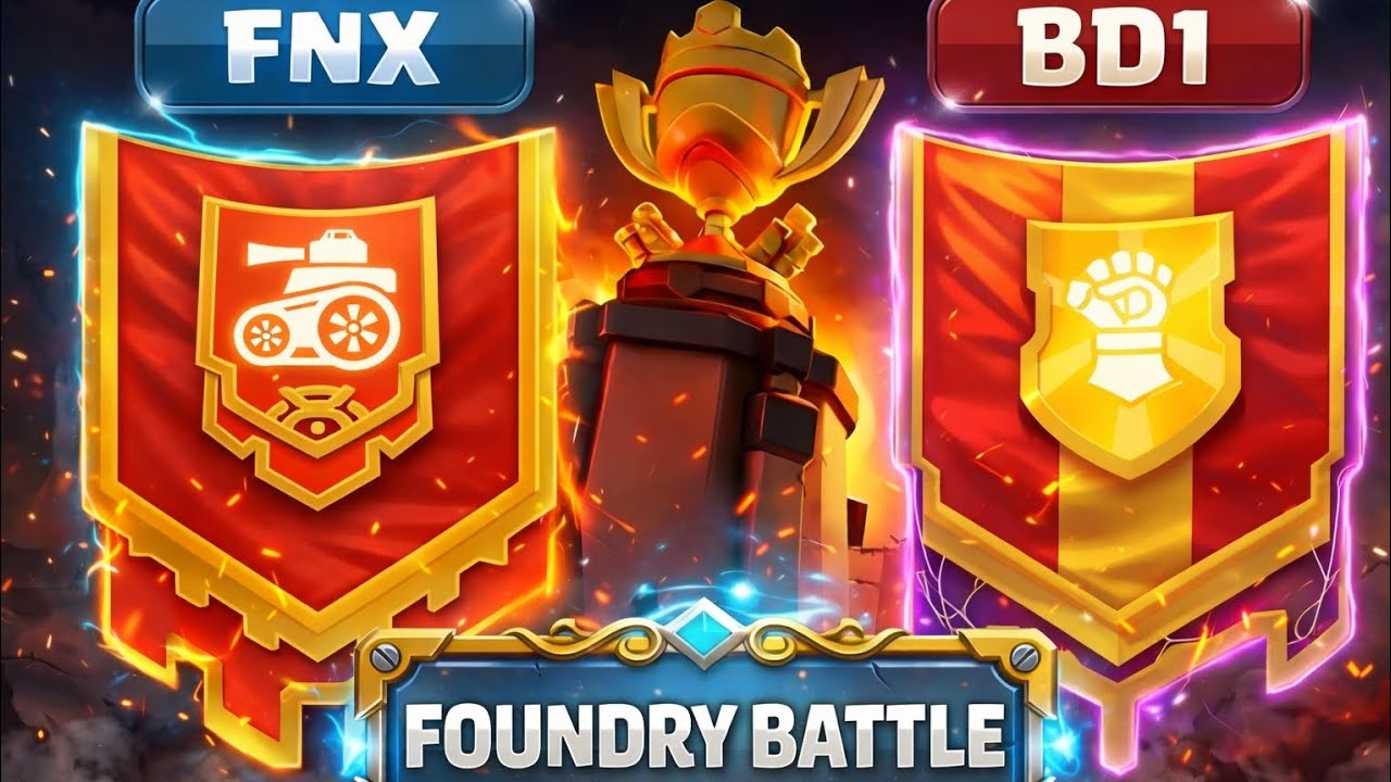 INSANE FOUNDRY BATTLE 😱 | FNX vs BD1 – CLOSEST FIGHT EVER ⚔️