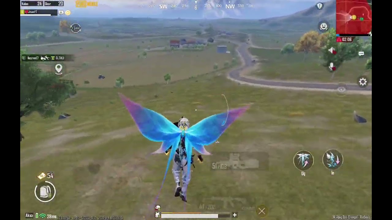 BÖLGE SEÇEREK ADAMLARIN ÜSTÜNE İNDİM 😂#pubgmobile 