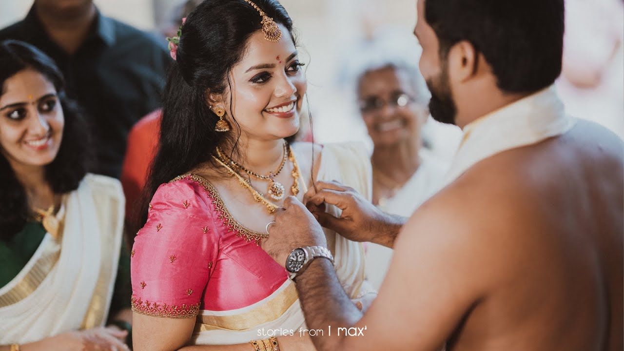 Kerala Traditional Hindu Wedding Highlights 2024 | Nikhil & Aiswarya  | Stories from i max