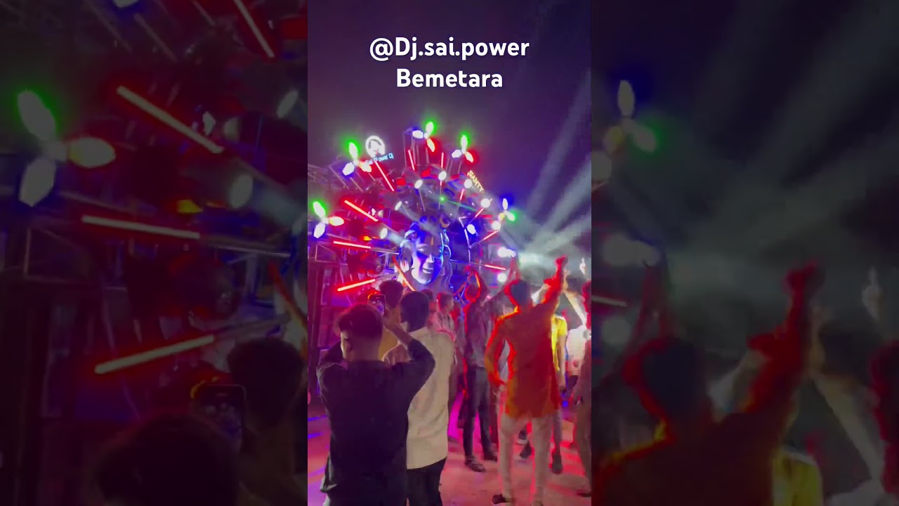 Maha shivratri 2024 Bemetara | Dj sai power Bemetara X Santy light | 18 Bass Hard setup  #viral