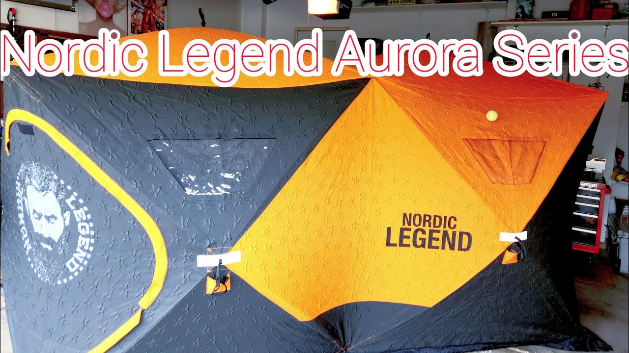 Nordic Legend Aurora Series 4 to 6 Man Ice Shelter