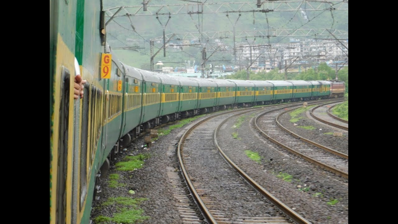 Jabalpur To Mumbai : Full Journey : 12187 JBP CSMT Garib Rath Express : Indian Railways