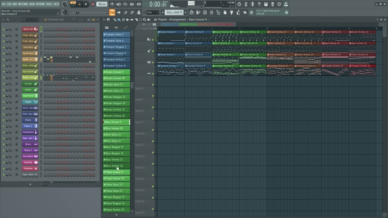 Sony Ericsson MusicDJ in FL Studio