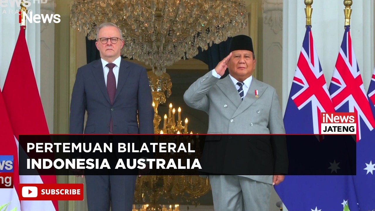 Presiden Prabowo dan PM Australia Bertemu di Istana Negara, Ini Yang Dibahas