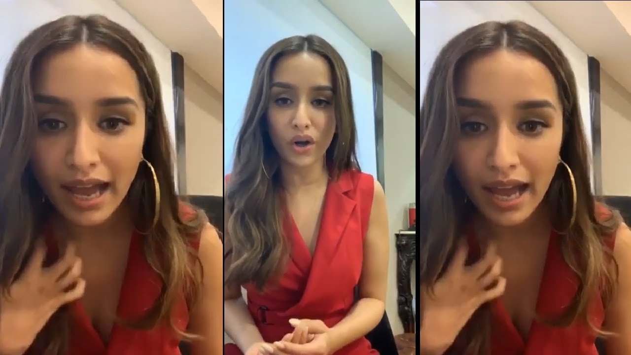 Shraddha Kapoor Goes LIVE 🔴 |Chhichhore |Baaghi 3