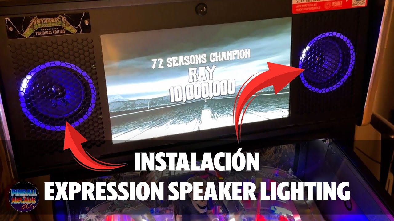 Tutorial instalación en español del Stern Expression Speaker Lighting