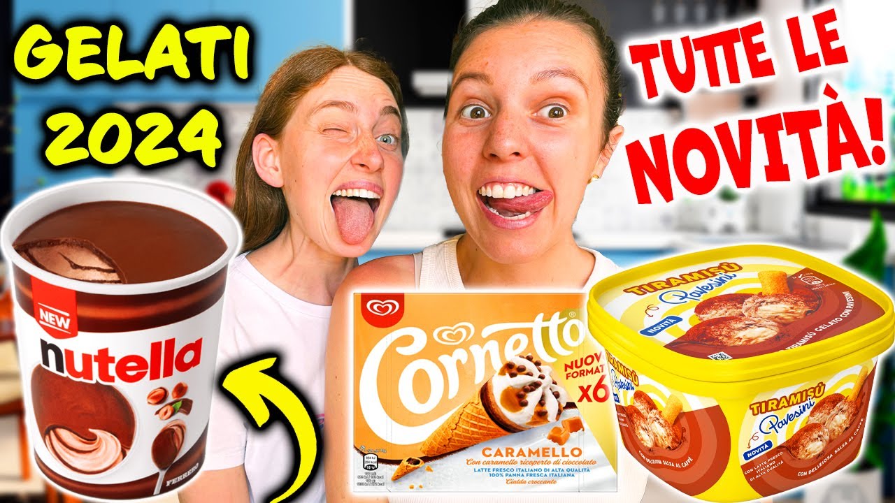 PROVIAMO I GELATI PIÙ VIRALI del momento 🍦 Nutella, Algida, Tiramisù