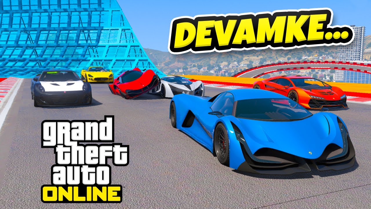 Uzun Bir Aradan Sonra Yarışlara Devamke - GTA 5 Online