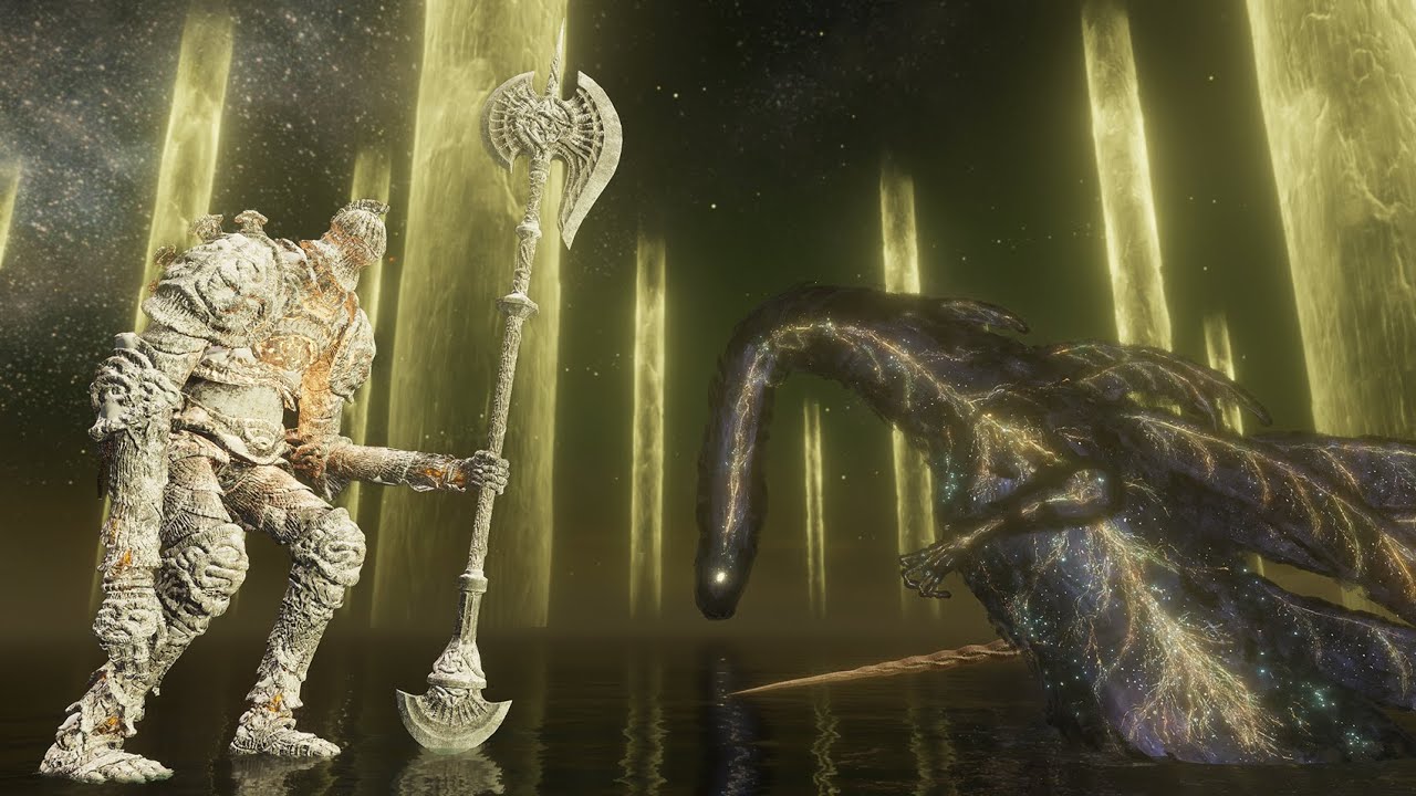 The Strongest Guardian Golem VS Bosses - Elden Ring