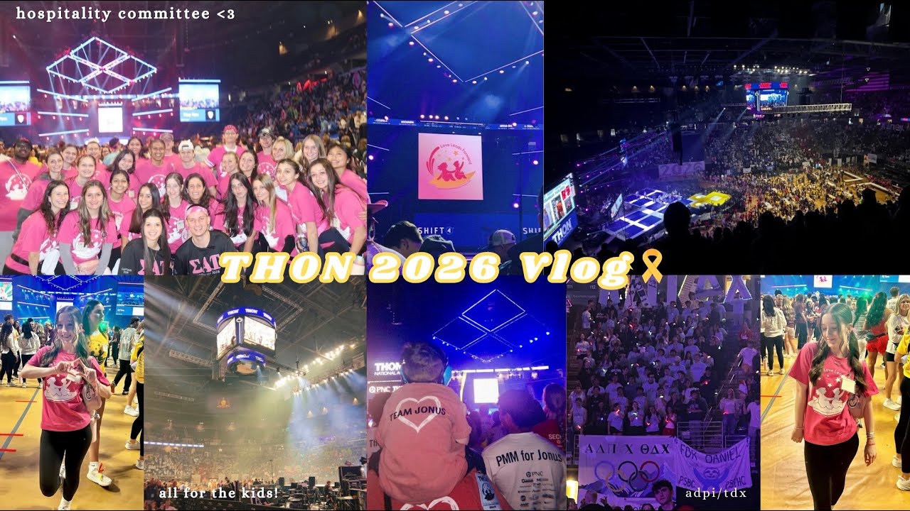 2026 THON Vlog @ Penn State ~ pack, prep, & vlog 🎗️💗💠